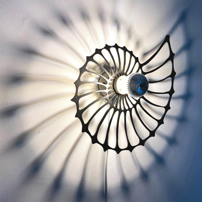 Nautilus Schelp Ontwerp Decoratieve Wandlamp - wandlampen - close-up