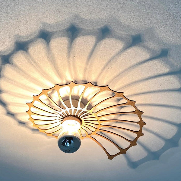 Nautilus Schelp Ontwerp Decoratieve Wandlamp