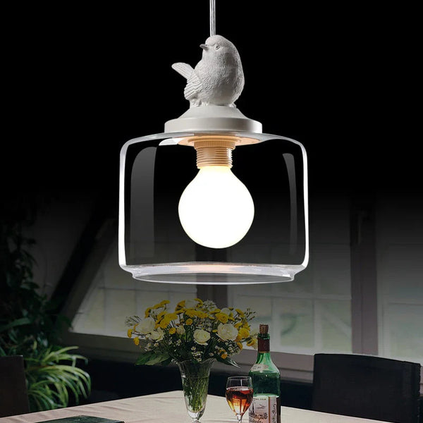 Vogel Hanglamp Voor in de Woonkamer - hanglampen - detail