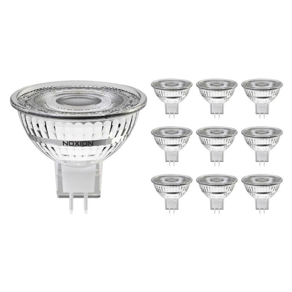 Voordeelpak 10x Noxion LED Spot GU5.3 MR16 4.4W 345lm 60D - 827 Zeer Warm Wit | Dimbaar - Vervangt 35W