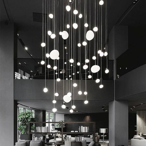 Unieke Hanglamp Met Luxe Uitstraling - hanglampen - sfeerbeeld