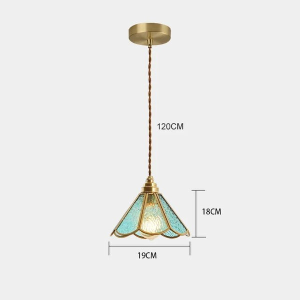 Klassieke Glas In Lood Hanglamp