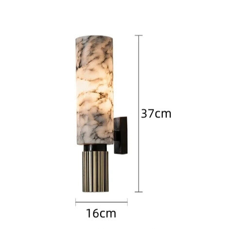 Luxe Marmeren Wandlamp Voor In Huis - wandlampen - sfeerbeeld