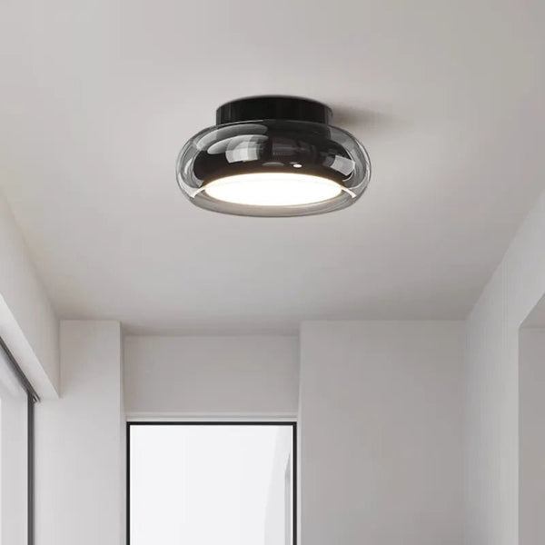 Vintage Kleine Acryl Led Plafondlamp - hanglampen