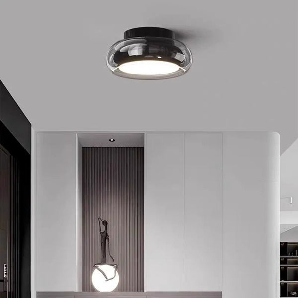 Vintage Kleine Acryl Led Plafondlamp - hanglampen - sfeerbeeld