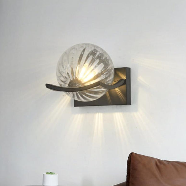 Moderne LED Wandlamp Van Glas