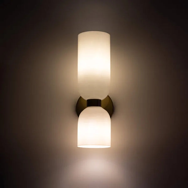Dubbele Kop Glazen Wandlamp Led Sconce - wandlampen - sfeerbeeld