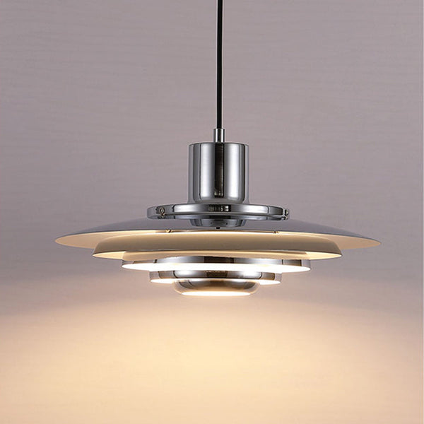 Scandinavische Moderne Hanglamp Van Aluminium - hanglampen - materiaaldetail